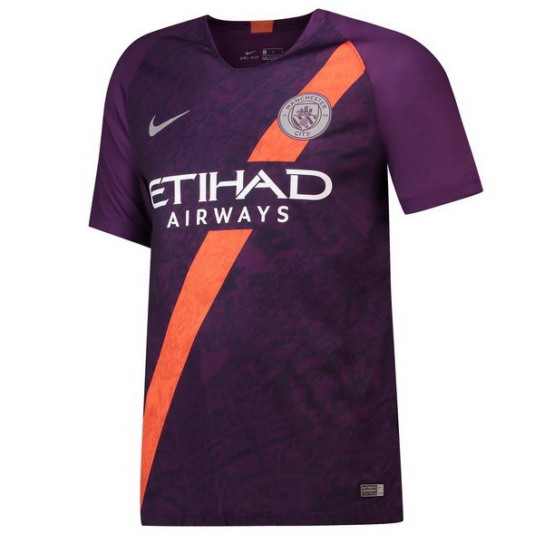 Tailandia Camiseta Manchester City Tercera 2018-2019 Purpura